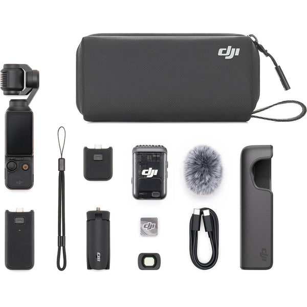 DJI Osmo Pocket 3 Creator Combo Handheld 4K 3-Axis Gimbal Vlogging Camera