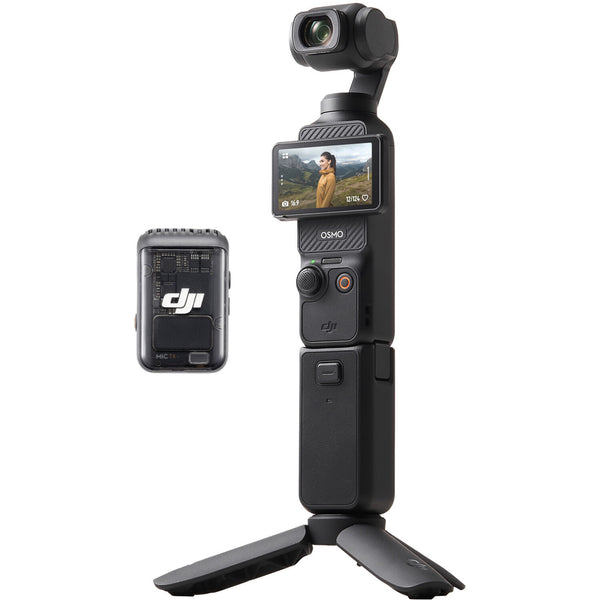 DJI Osmo Pocket 3 Creator Combo Handheld 4K 3-Axis Gimbal Vlogging Camera