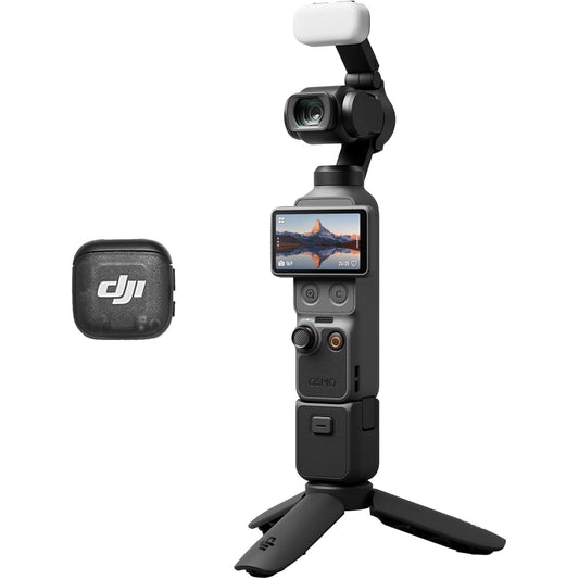 DJI Osmo Pocket 4 Creator Combo Handheld 4K 240fps 3-Axis Gimbal Vlogging Camera Action Cam