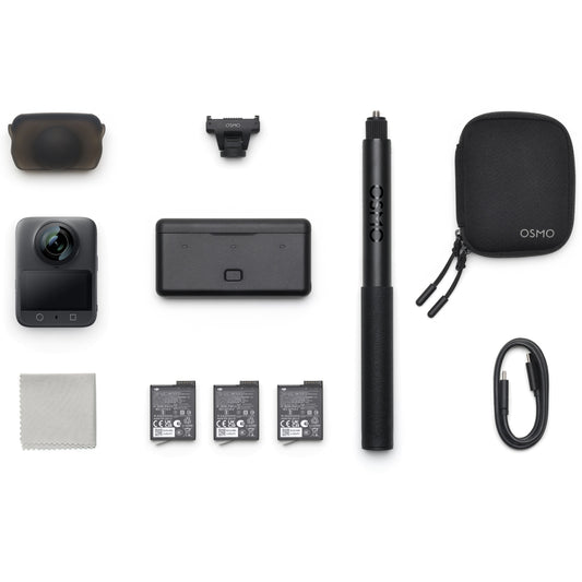 DJI Osmo 360 Camera Action Cam 360° Video Photo | Adventure Combo