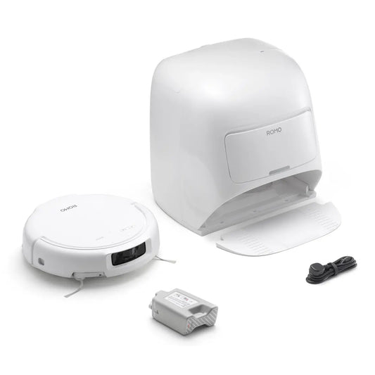 DJI Romo S Cleaning Robot Vacuum Cleaner and Mop Wet Cleaning Combo - Water Tank Version