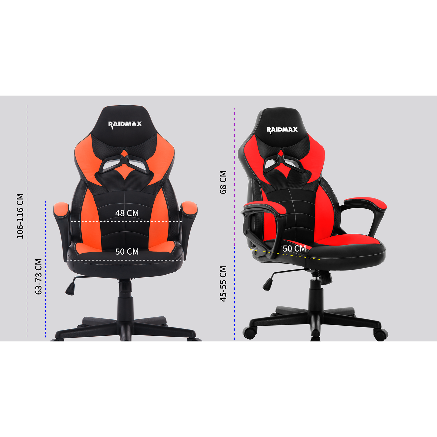 Raidmax Drakon Gaming Chair (Red)