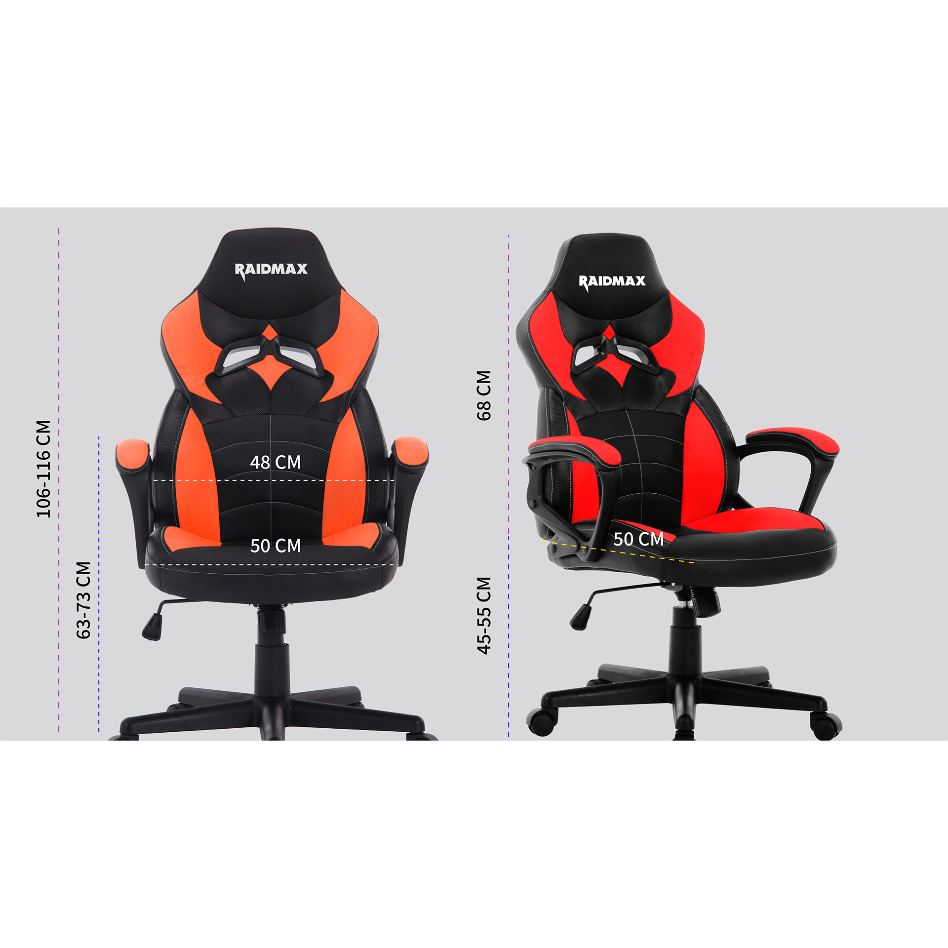 Raidmax Drakon Gaming Chair Blue
