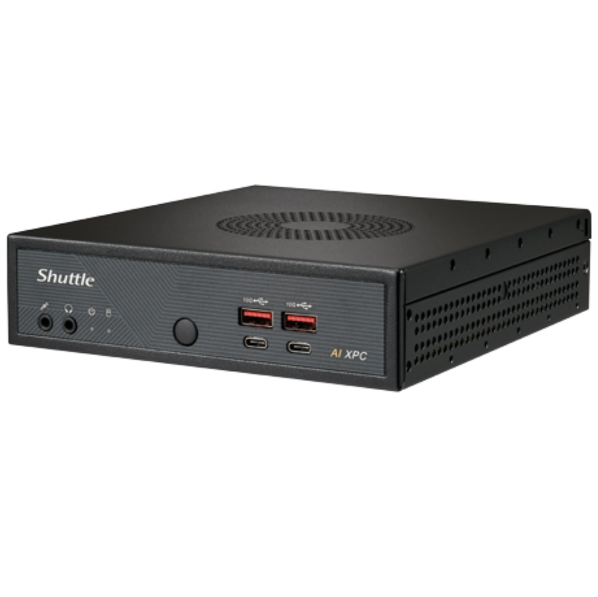 Shuttle AI XPC DN11H7 Intel Core Ultra 7 155H DDR5 M.2 Slim Computer Barebone Mini PC