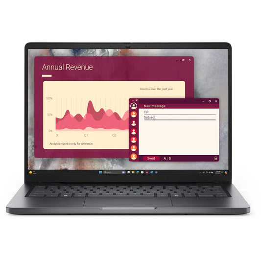Dell Pro 14 PC14250 14" | Full HD+ | Intel Core Ultra 5 | 512GB SSD | 16GB RAM | Windows 11 Pro | Laptop