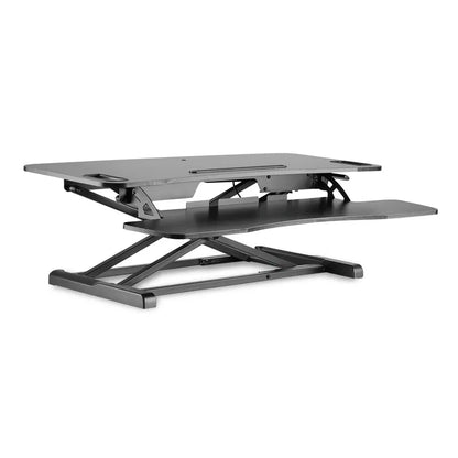 Digitus DA-90380-1 Ergonomic Height Adjustable Workspace Riser - Sit & Stand (Black)