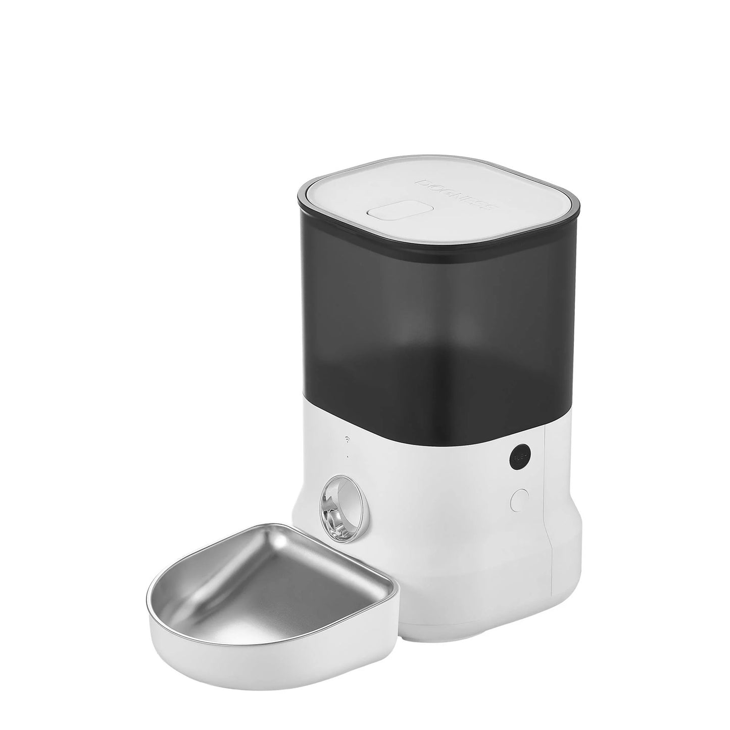 Dogness F11 Smart WiFi App Cube Cat Dog Pet Feeder - 4 Litre (White)