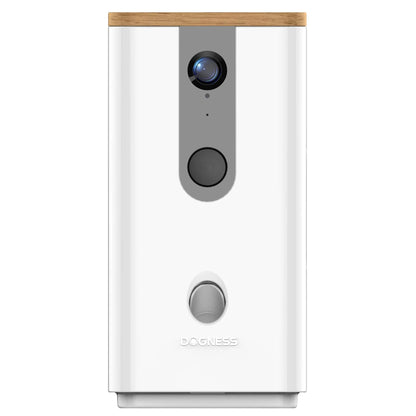 Dogness Smart App Camera Treater Automatic Pet Treat Dispenser Feeder White
