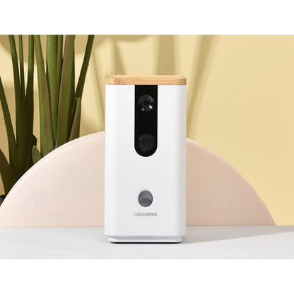 Dogness Smart App Camera Treater Automatic Pet Treat Dispenser Feeder White