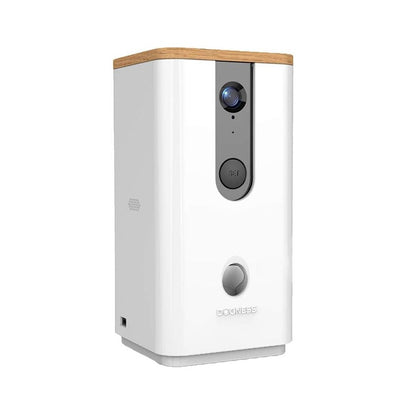 Dogness Smart App Camera Treater Automatic Pet Treat Dispenser Feeder White