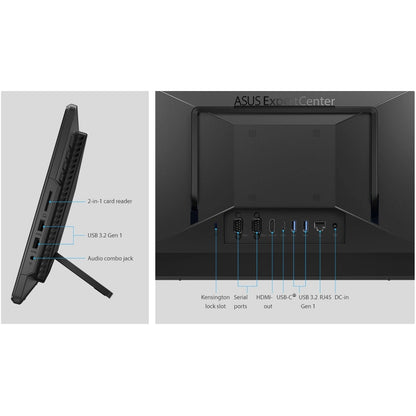 Asus ExpertCenter E1 E1600 AiO 15.6" E1600WKAT-BA038X | Full HD Touch | Windows 11 Pro | All-In-One PC