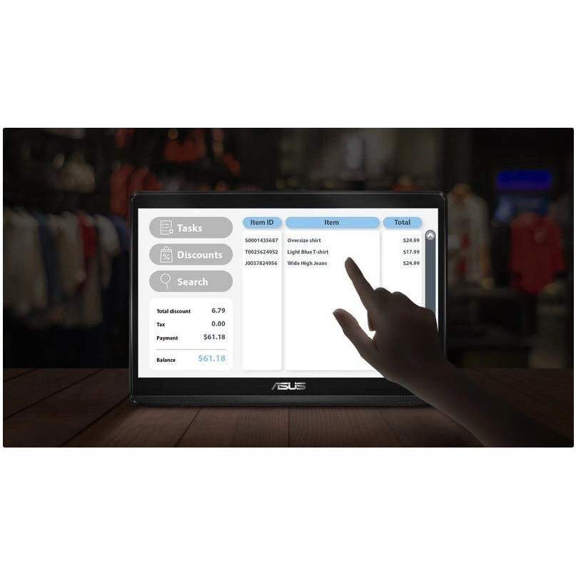 Asus ExpertCenter E1 E1600 AiO 15.6" E1600WKAT-BA038X | Full HD Touch | Windows 11 Pro | All-In-One PC