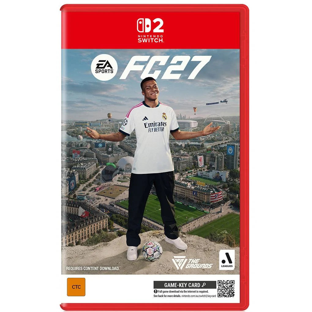EA Sports FC 27 Nintendo Switch 2 Game-Key Card - Football Soccer FC 2027 FC27 Game