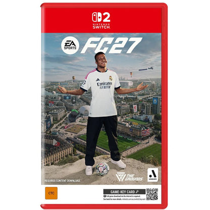 EA Sports FC 27 Nintendo Switch 2 Game-Key Card - Football Soccer FC 2027 FC27 Game