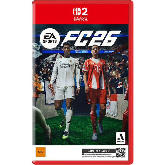 EA Sports FC 26 (Nintendo Switch 2) Game-Key Card - Football Soccer FC 2026 Game