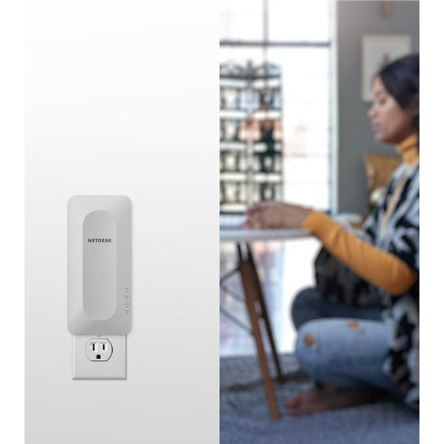 Netgear EAX15 (AX1800) Dual-Band 4-Stream WiFi 6 Mesh Range Extender - 1x Gigabit LAN