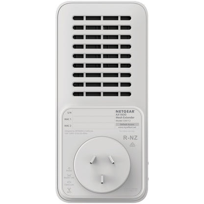 Netgear EAX15 (AX1800) Dual-Band 4-Stream WiFi 6 Mesh Range Extender - 1x Gigabit LAN