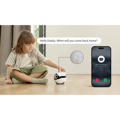 Enabot Rola Mini Pet Monitor Wireless Cat & Dog Companion Camera Robot