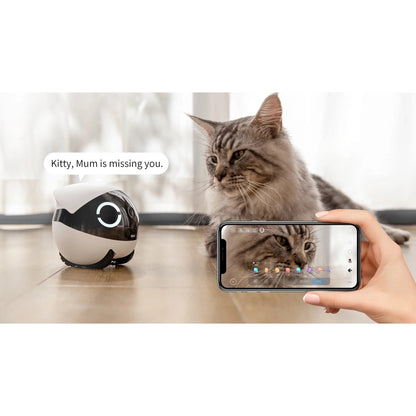 Enabot Rola Mini Pet Monitor Wireless Cat & Dog Companion Camera Robot