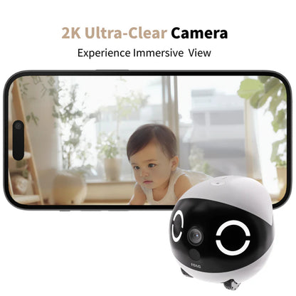 Enabot Rola Mini Pet Monitor Wireless Cat & Dog Companion Camera Robot