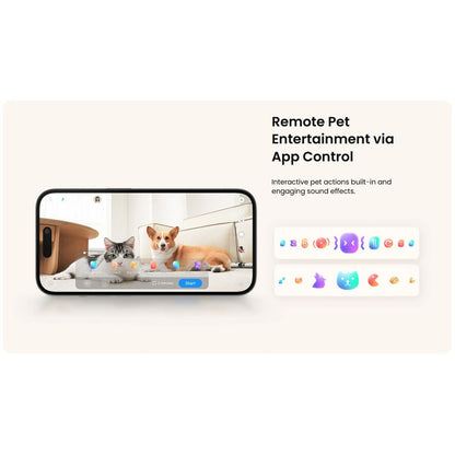 Enabot Rola Mini Pet Monitor Wireless Cat & Dog Companion Camera Robot