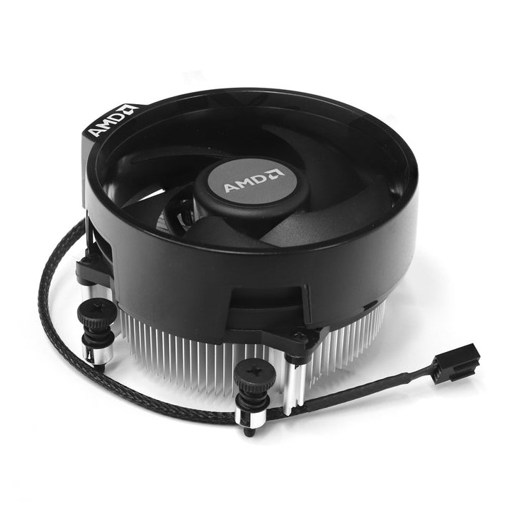 AMD Original Wraith Stealth Cooler with Heatsink for AM4 CPU (OEM Pack)