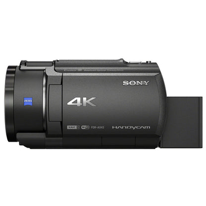 Sony FDR-AX43A 4K Ultra HD Handycam Camcorder with Exmor R CMOS Sensor