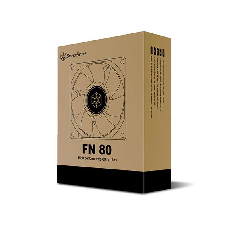 SilverStone FN80B SST-FN80B 80mm High Performance Case Fan (G52FN080B000020)