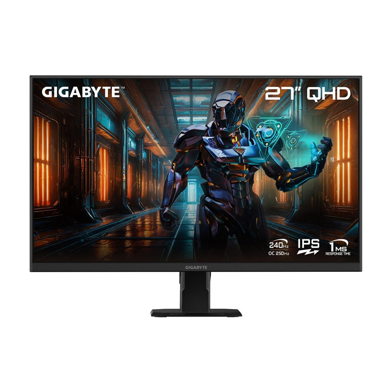 Gigabyte GS27Q X 27" | 2K 2560x1440 QHD | 1ms | 240 Hz/OC 250Hz IPS | 2xHDMI 1xDP Earphone Jack | Gaming Monitor