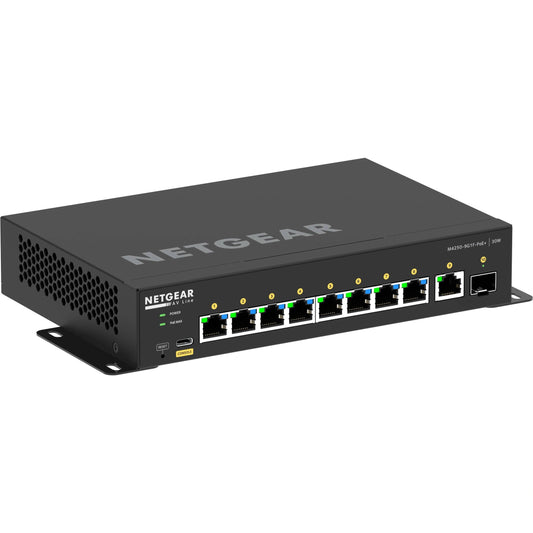 Netgear M4250-9G1F-POE+ Desktop Managed Switch (GSM4210PD)