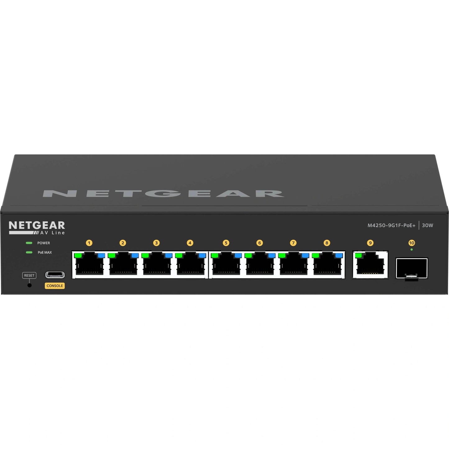 Netgear AV Line M4250-9G1F-POE+ (GSM4210PD) Desktop Managed Switch