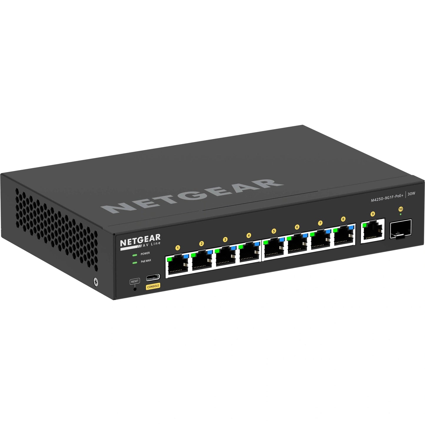 Netgear AV Line M4250-9G1F-POE+ (GSM4210PD) Desktop Managed Switch