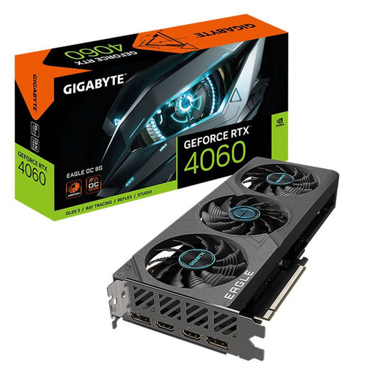 Gigabyte NVIDIA GeForce RTX 4060 EAGLE OC 8GB GDDR6 Graphics Card
