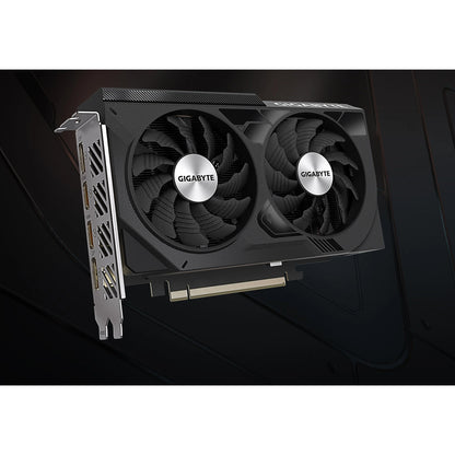 Gigabyte Nvidia GeForce RTX 4060 Windforce OC | 8GB GDDR6 | 8K UHD 7680 x 4320 | RTX4060 | Graphics Card