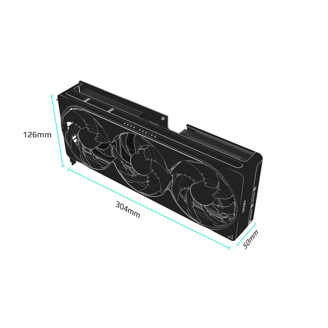 Gigabyte GeForce RTX 5080 Aero OC-16GD RTX5080 16GB GDDR7 PCIE Graphics Card