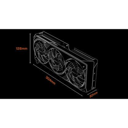Gigabyte Nvidia GeForce RTX 5080 Windforce OC 16GB GDDR7 RTX5080 PCIE Graphics Card
