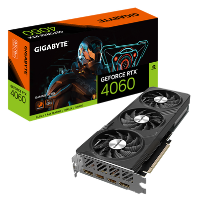 Gigabyte NVIDIA GeForce RTX 4060 GAMING OC 8GB GDDR6 Graphics Card