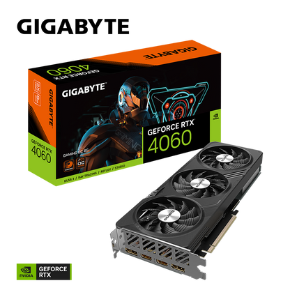 Gigabyte NVIDIA GeForce RTX 4060 GAMING OC 8GB GDDR6 Graphics Card