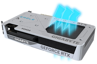 Gigabyte Nvidia GeForce RTX 5060 Ti Eagle OC ICE 8G | 8GB GDDR7 | 8K UHD 7680 x 4320 | RTX5060Ti | Graphics Card