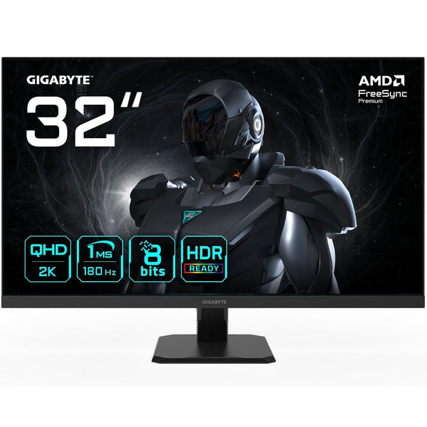 Gigabyte GS32QA 32" | 2K QHD 2560 x 1440 | 1ms | 180Hz IPS | Gaming Monitor