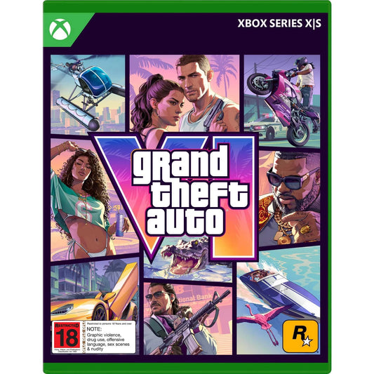 Grand Theft Auto VI GTA 6 (Microsoft Xbox Series X|S) - Open-World Action-Adventure Crime Game
