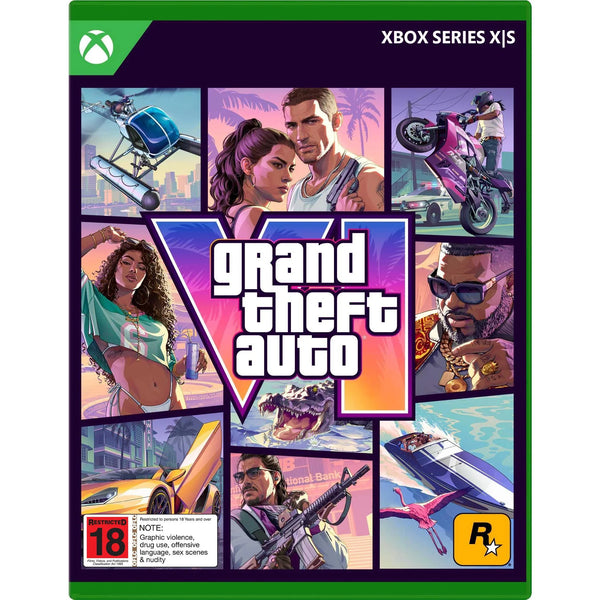 Grand Theft Auto VI GTA 6 (Microsoft Xbox Series X|S) - Open-World Action-Adventure Crime Game