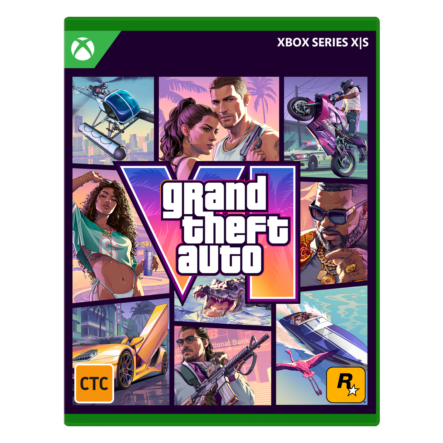 Grand Theft Auto VI GTA 6 Microsoft Xbox Series X|S - Open-World Action-Adventure Crime Game
