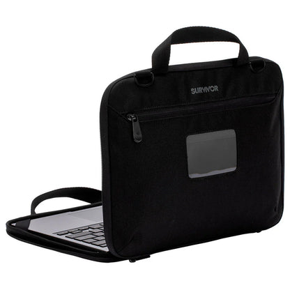 Griffin Survivor Apex Always Carry Bag for 11.6" Chromebook BYOD Devices (Black)