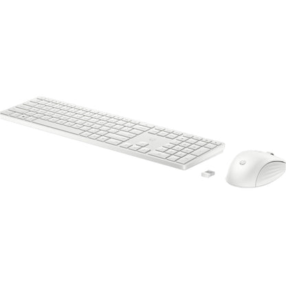HP 650 Wireless Keyboard & Mouse Combo 4R016AA White