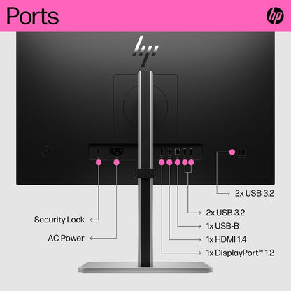 HP E24t G5 24" Touchscreen | Full HD 1920x1080 | 16:9 | 5ms | 75Hz IPS | E-Series Touch Monitor