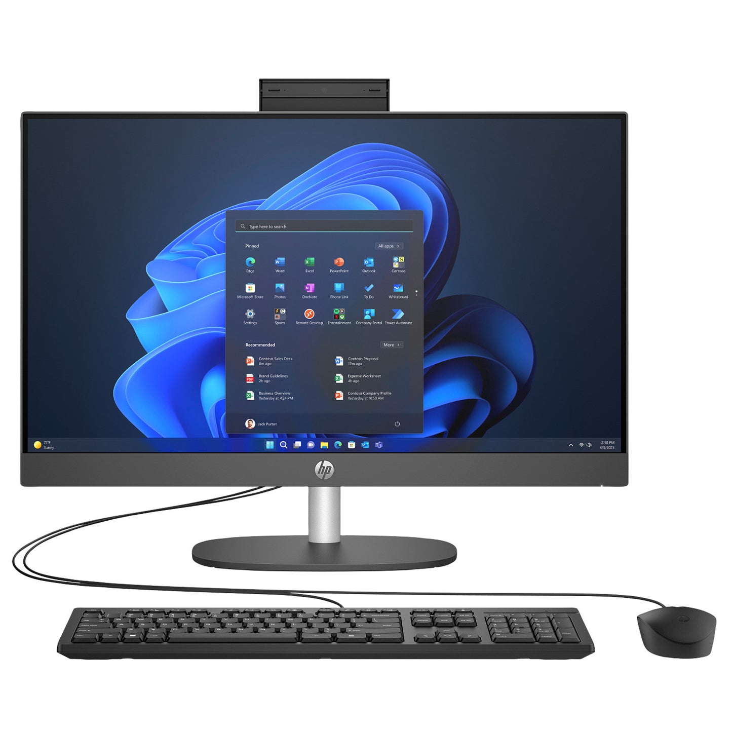 HP ProOne 240 G10 23.8" AIO | 512GB SSD | 16GB RAM | Full HD 1920 x 1080 | All-In-One PC