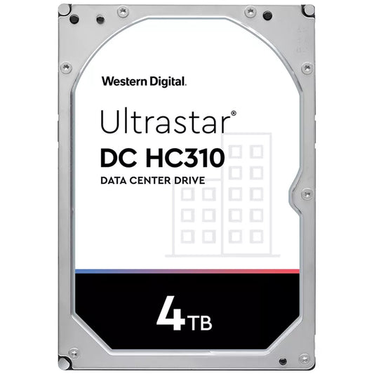 WD Ultrastar 4TB DC HC310 SATA 3.5" 7200RPM 256MB Enterprise NAS HDD