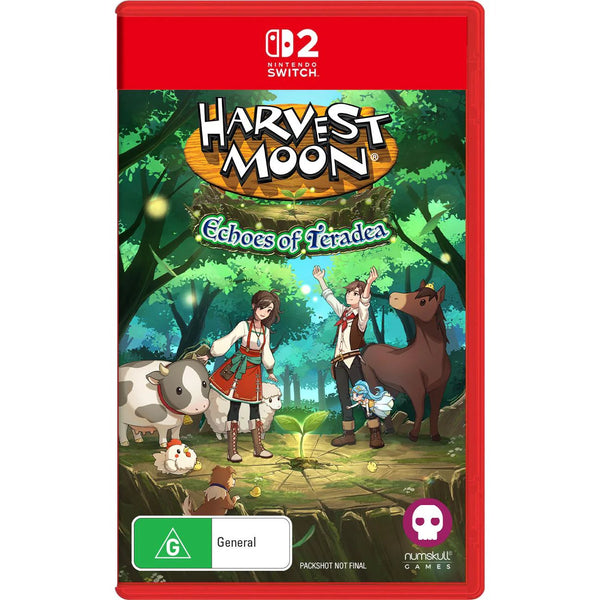 Harvest Moon - Echoes of Teradea Nintendo Switch 2 - Farming Adventure Simulation Game