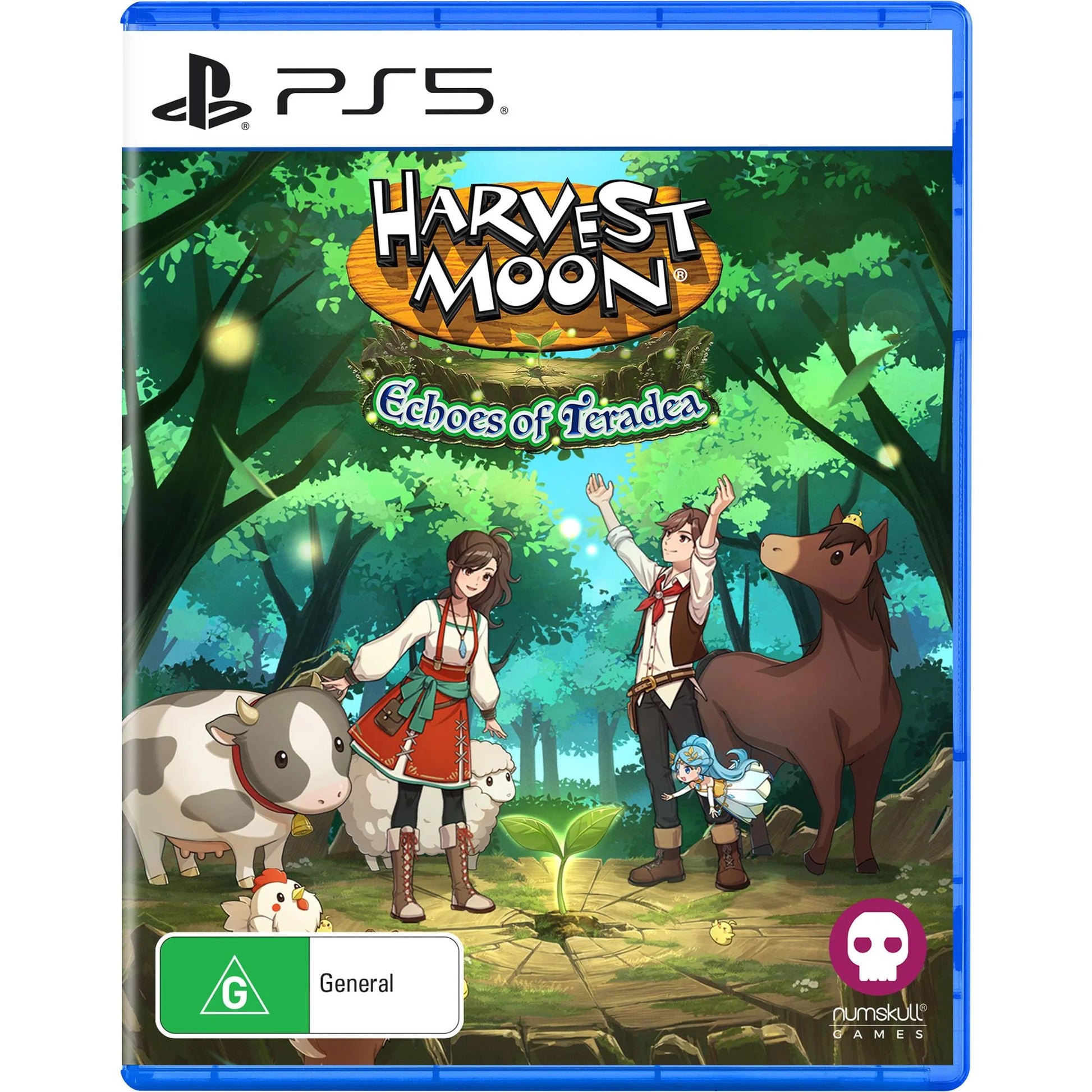 Harvest Moon - Echoes of Teradea Sony Playstation 5 - PS5 Farming Adventure Simulation Game